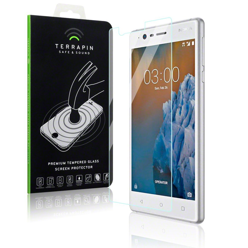 Terrapin Tempered Glass - Αντιχαρακτικό Γυάλινο Screen Protector  Nokia 3 (006-001-152)