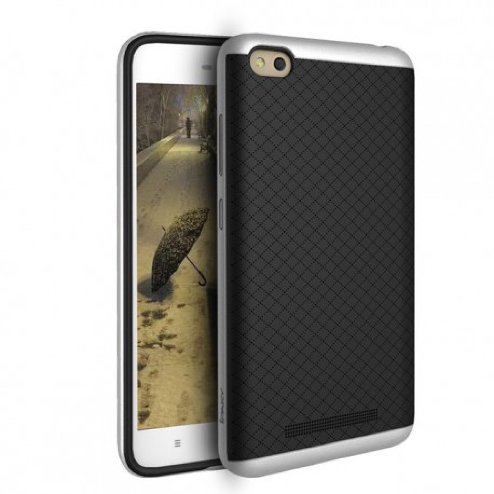 Ipaky Θήκη Premium Hybrid Xiaomi Redmi 4Α- Black/Silver (11196)