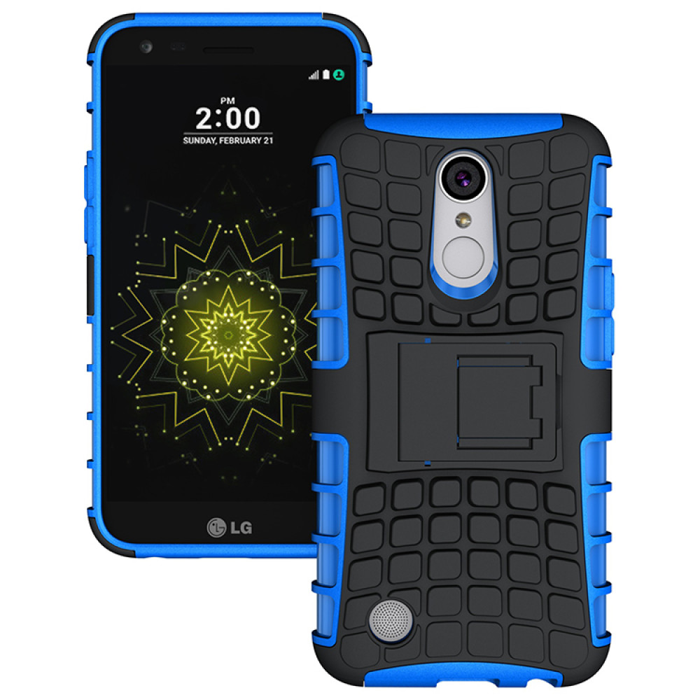 Ανθεκτική Θήκη LG K10 2017 - Blue (11286) - OEM