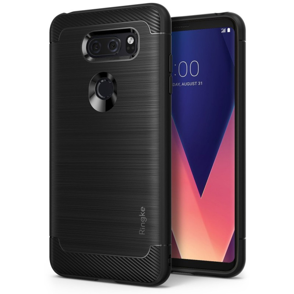 Ringke Onyx Θήκη LG V30 - Black (RGK582BLK)