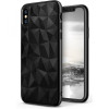 Ringke Air Prism Θήκη Σιλικόνης iPhone X / XS με Ανάγλυφο Σχέδιο - Ink Black (11737)