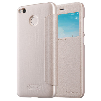 Nillkin Θήκη Sparkle View-Flip Xiaomi Redmi 4 / 4X  - Gold (11792)