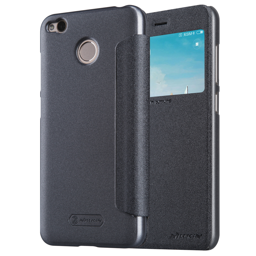 Nillkin Θήκη Sparkle View-Flip Xiaomi Redmi 4 / 4X  - Grey (11793)