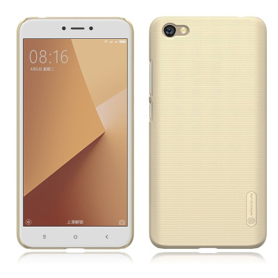 Nillkin Θήκη Super Frosted Shield Xiaomi Redmi Note 5A / Y1 & Screen Protector - Gold (11940)