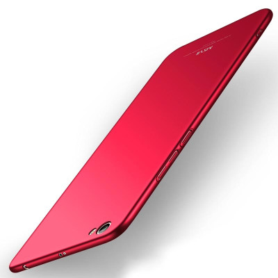 MSVII Super Slim Σκληρή Θήκη PC Xiaomi Note 5A / Y1 - Red (O3-03)