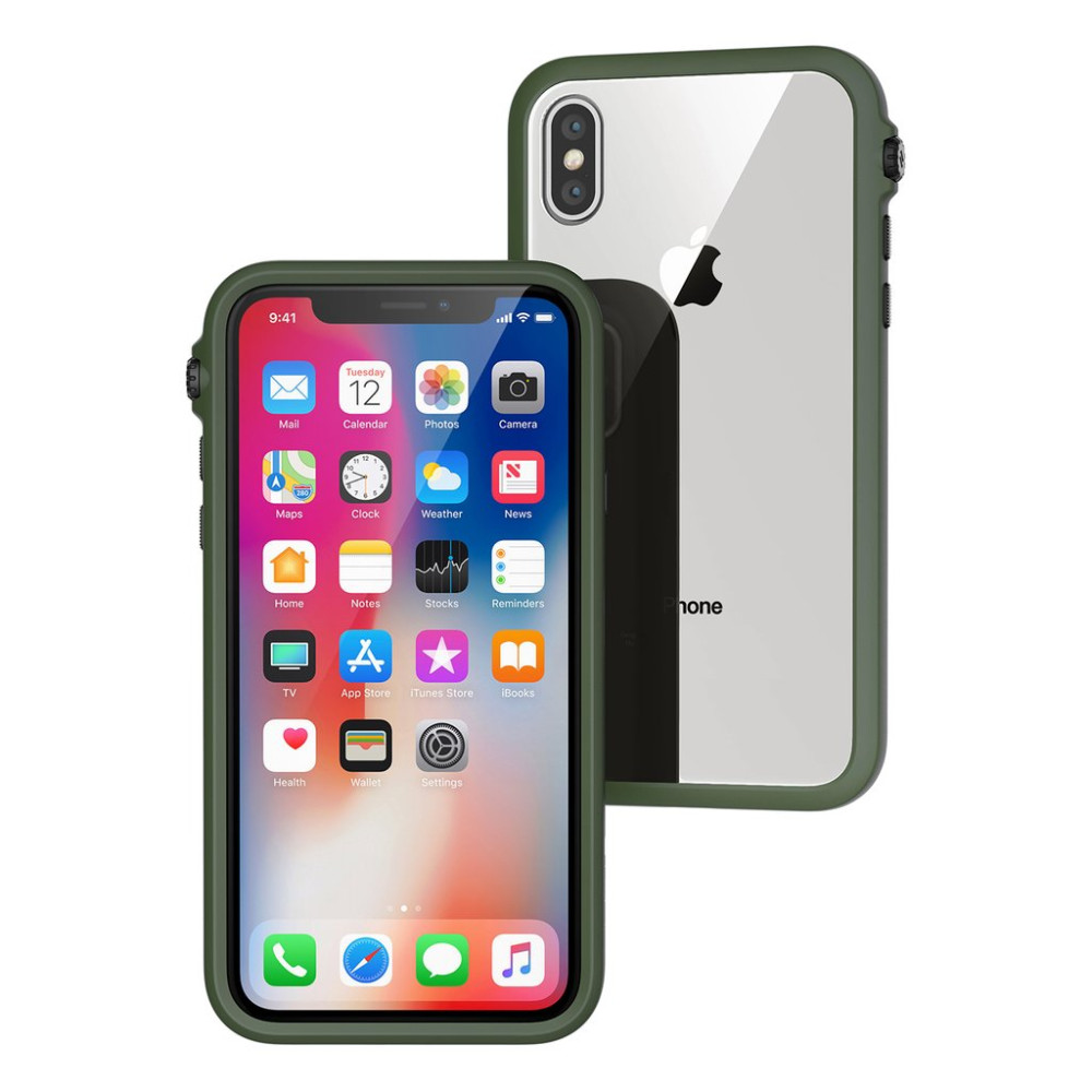 Catalyst Θήκη Impact Protection iPhone X / 10 - Army Green (CATDRPHXGRN)