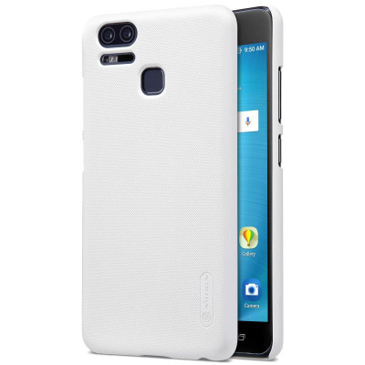 Nillkin Θήκη Super Frosted Shield Zenfone 3 Zoom & Screen Protector - White (12337)