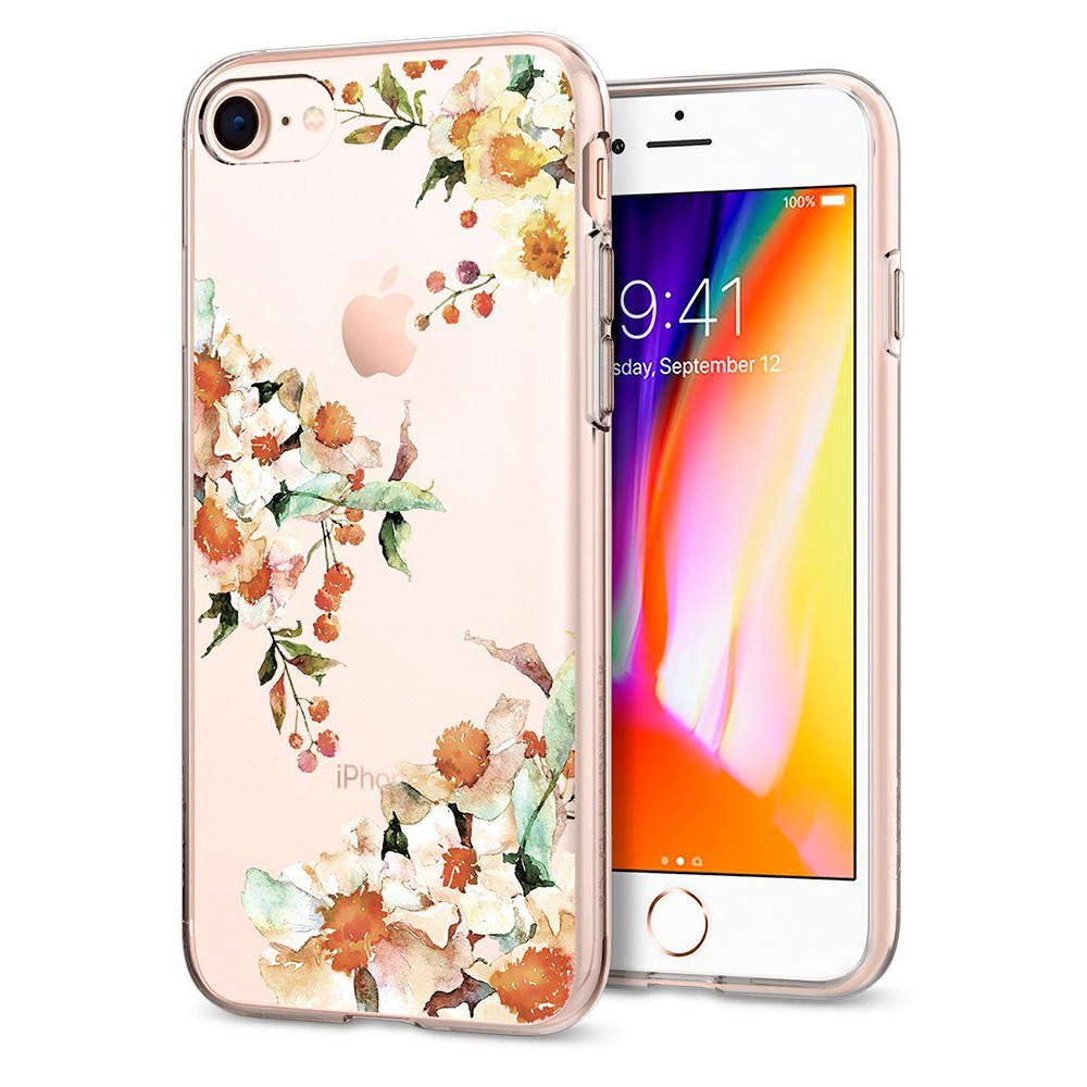 Spigen Θήκη Liquid Crystal iPhone 8 / 7 - Aquarelle Primrose (054CS22783)