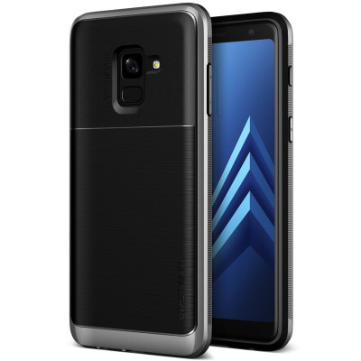 VRS Design Θήκη High Pro Shield Series Samsung Galaxy A8 (2018) - Steel Silver (VRS083SSLV)
