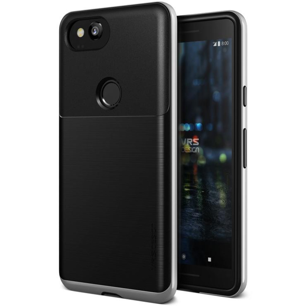 VRS Design Θήκη High Pro Shield Series Google Pixel 2 - Silver (VRSPX2-HPSSS)
