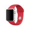 Ανταλλακτικό Λουράκι Σιλικόνης Apple Watch 5/4/3/2/1 (38mm) - Red - OEM (13084)