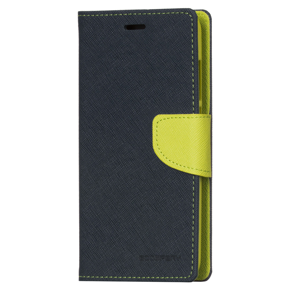 Mercury Fancy Diary Θήκη-Πορτοφόλι Xiaomi Redmi Note 4/4X - Navy Lime (13218)