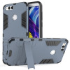 Caseflex Ανθεκτική Dual Layer Θήκη με Stand Honor 7x - Steel Blue & Screen Protector  (HU-AW03-Z528)