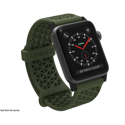 Catalyst Ανταλλακτικό Λουράκι Σιλικόνης Apple Watch Ultra2/Ultra1/SE/9/8/7/6/5/4 (49/45/44/mm) - Army Green (CAT42SBGRN)