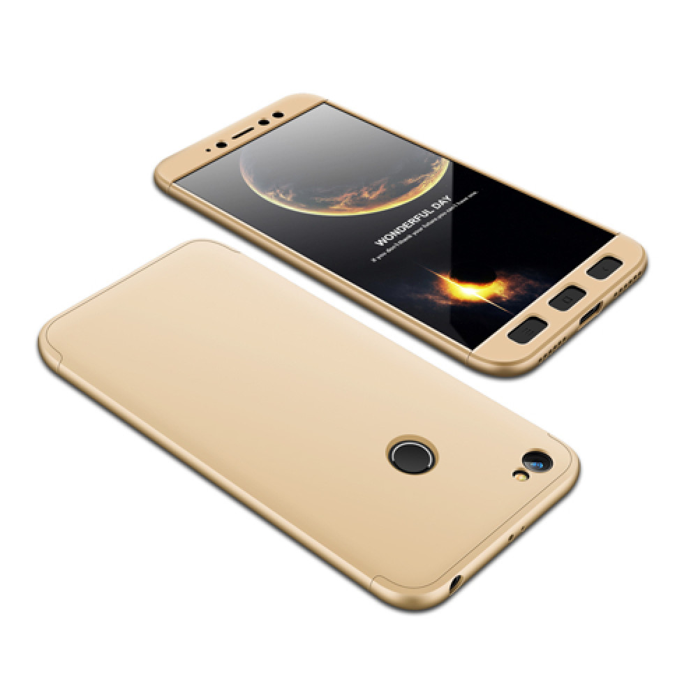 Θήκη Hybrid Full Body 360° Xiaomi Redmi Note 5A Prime - Gold (13464) - OEM