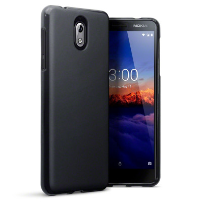 Terrapin Θήκη Σιλικόνης Nokia 3.1 - Black Matte (118-001-263)
