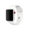 Ανταλλακτικό Λουράκι Σιλικόνης Apple Watch 1/2/3 (38mm) - White (13619) - OEM