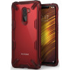 Ringke Fusion X Θήκη Xiaomi Pocophone F1 - Ruby Red (14393)