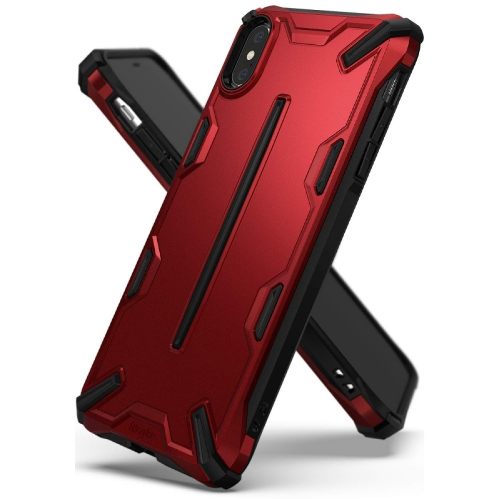 Ringke Dual X Θήκη iPhone X / XS - Iron Red (14398)