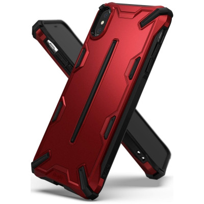 Ringke Dual X Θήκη iPhone XS Max - Iron Red (14399)