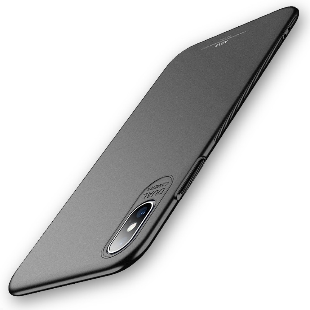 MSVII Super Slim Σκληρή Θήκη PC iPhone XS Max - Black (F3-03)