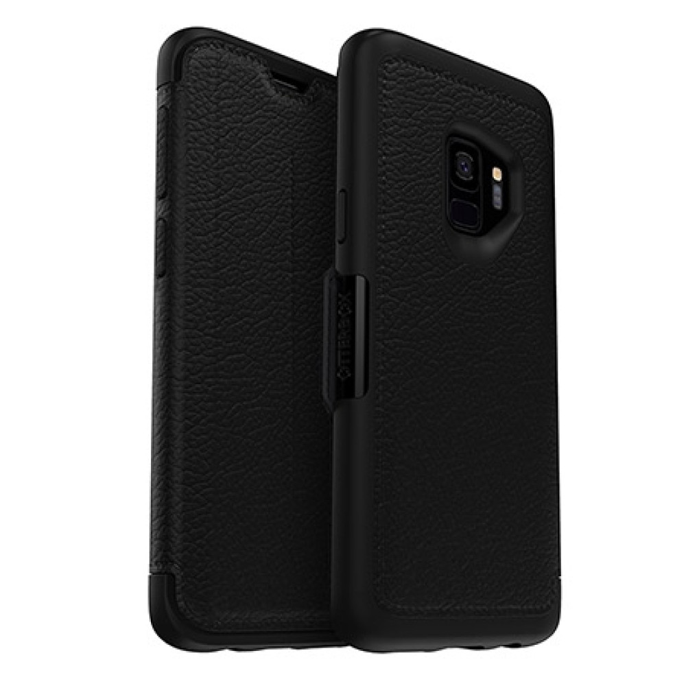 Otterbox Strada Series - Δερμάτινη Θήκη-Πορτοφόλι Samsung Galaxy S9 - Βlack (77-57919)