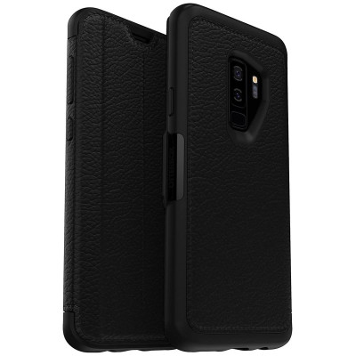 Otterbox Strada Series - Δερμάτινη Θήκη-Πορτοφόλι Samsung Galaxy S9 Plus - Βlack (77-58178)