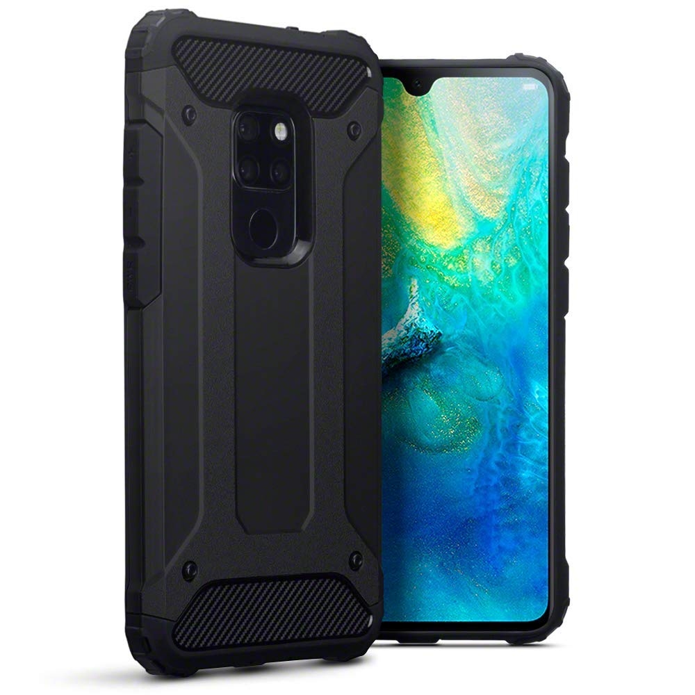 Terrapin Ανθεκτική Θήκη Double Layer Impact Huawei Mate 20 - Black (131-083-095)