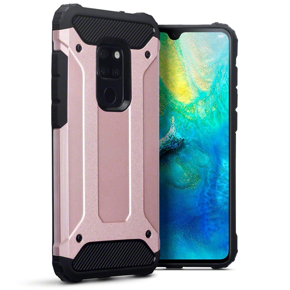 Terrapin Ανθεκτική Θήκη Double Layer Impact Huawei Mate 20 - Rosegold (131-083-097)
