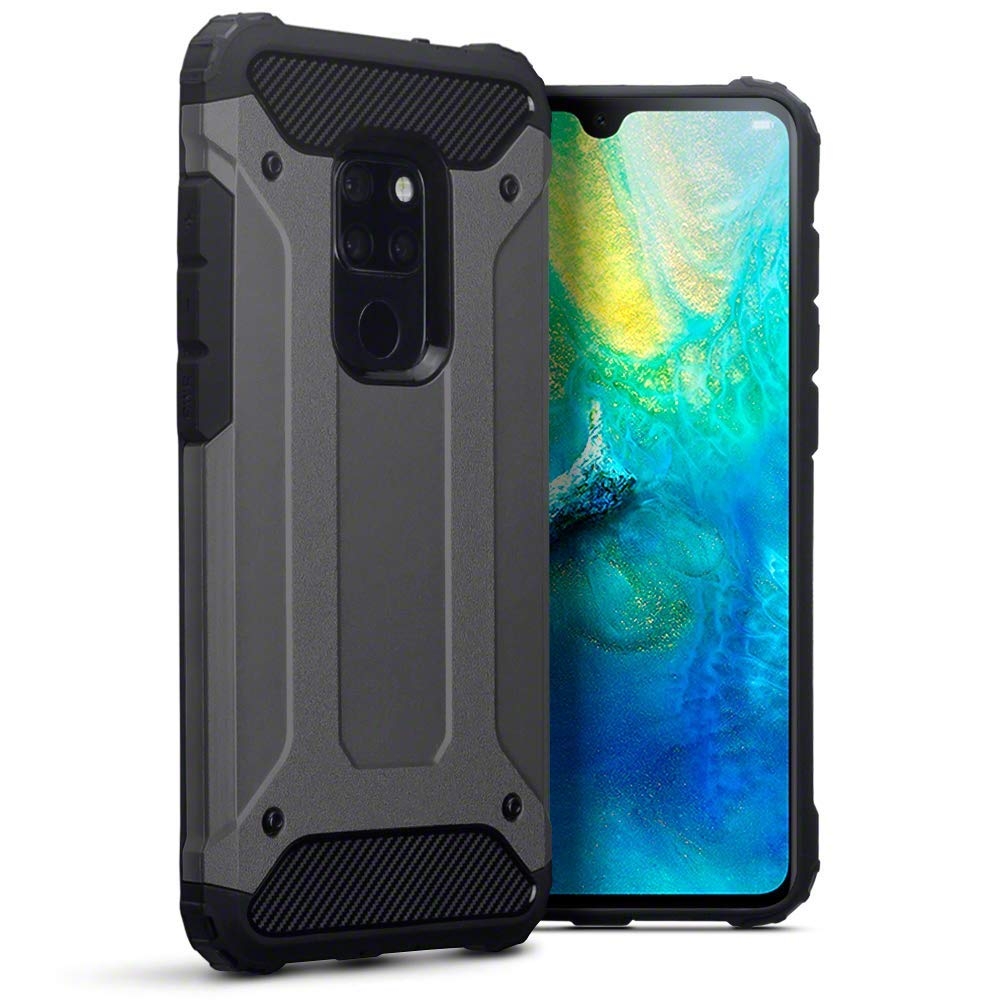 Terrapin Ανθεκτική Θήκη Double Layer Impact Huawei Mate 20 - Grey (131-083-096)