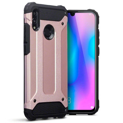 Terrapin Ανθεκτική Θήκη Double Layer Impact Huawei P Smart 2019 - Rose Gold (131-083-103)