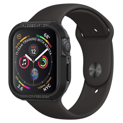 Spigen Θήκη Tough Rugged Armor Apple Watch Series SE/9/8/7/6/5/4 (41/40mm) - Black (061CS24480)