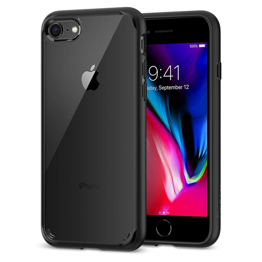 Spigen Θήκη Ultra Hybrid 2 Apple iPhone SE 2022 / 2020 / 8 / 7 - Black (042CS20926)