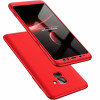 GKK Θήκη Hybrid Full Body 360° Samsung Galaxy A8 2018 - Red (45176)