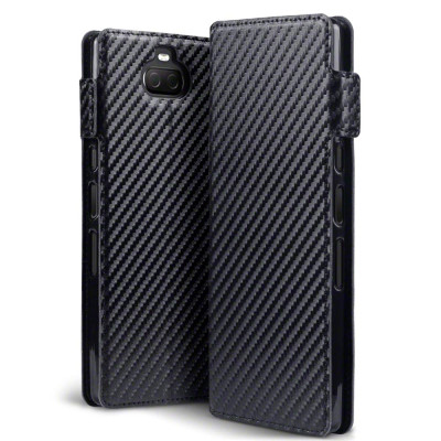 Terrapin Θήκη - Πορτοφόλι Sony Xperia 10 Plus - Carbon Fibre Black (117-005-655)