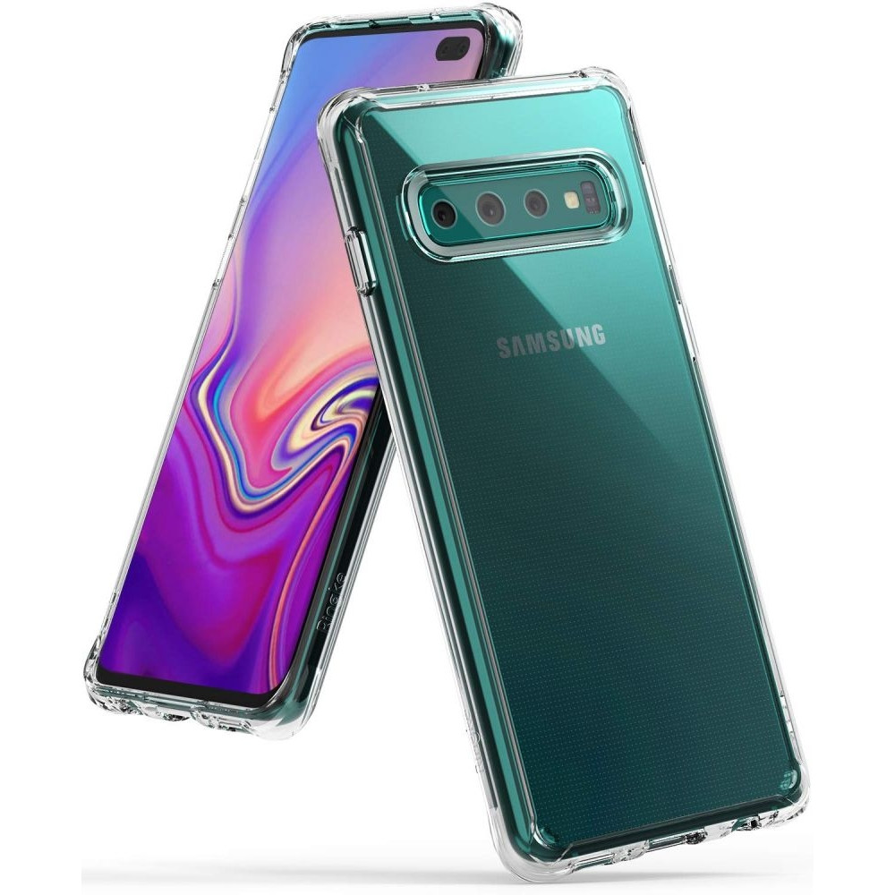 Ringke Fusion Θήκη με TPU Bumper Samsung Galaxy S10 Plus - Clear (45709)