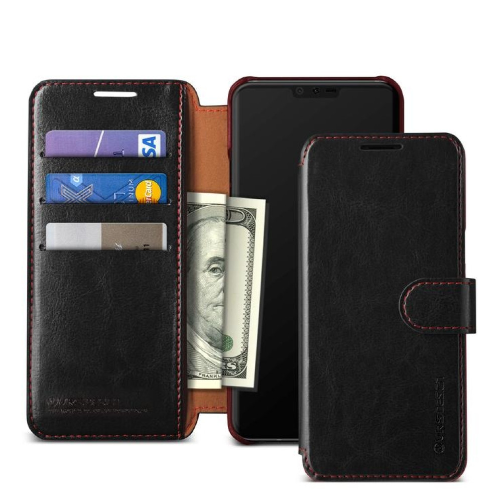 VRS Design Dandy Layered Θήκη - Πορτοφόλι LG V40 - Black (VRS-LGV40-LDD-BLK)
