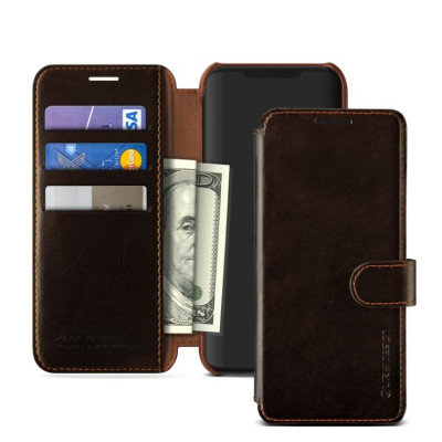 VRS Design Dandy Layered Θήκη - Πορτοφόλι Google Pixel 3 XL - Black (VRS-PX3XL-LDD-BLK)