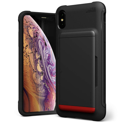 VRS Θήκη Damda Shield Series iPhone XS Max - Matte Black (VRS-IPXSM-DGS-STS )