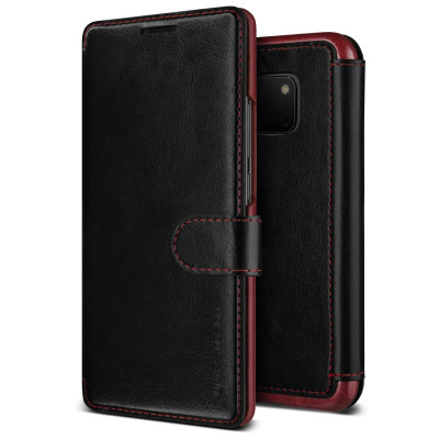 VRS Design Dandy Layered Θήκη - Πορτοφόλι Huawei Mate 20 Pro - Black (8809582396325)