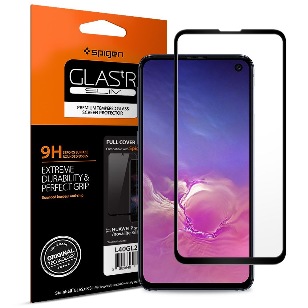 Spigen Premium Tempered Glass - Αντιχαρακτικό Γυάλινο Screen Protector Samsung Galaxy S10e - Full Cover (609GL26003)
