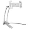 Rock Universal Desktop Stand - Βάση για Smartphones και Tablet από 5'' έως 10.5''  - Silver (47291)
