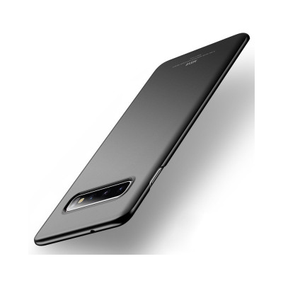 MSVII Super Slim Σκληρή Θήκη PC Samsung Galaxy S10 - Black (A01-03)