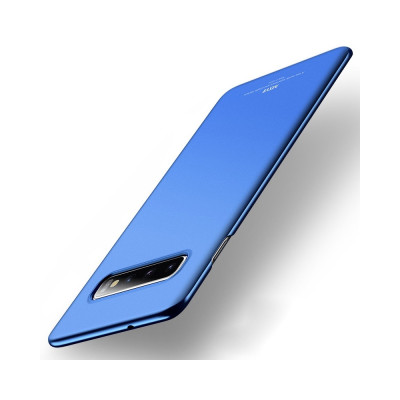 MSVII Super Slim Σκληρή Θήκη PC Samsung Galaxy S10 - Blue (A01-02)