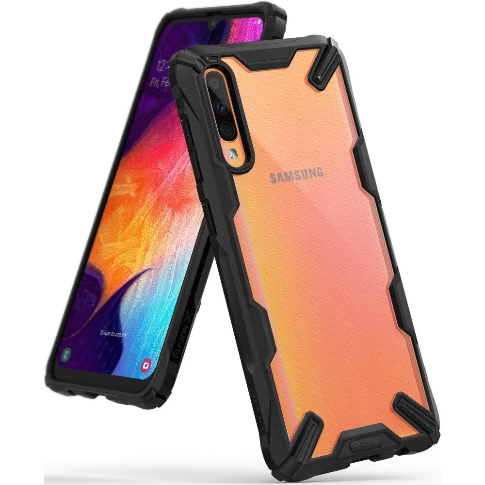 Ringke Fusion-X Θήκη Samsung Galaxy A50 - Black (47743)