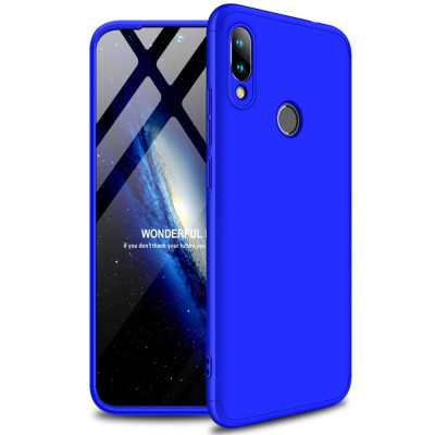 GKK Θήκη Hybrid Full Body 360° Xiaomi Redmi 7 - Blue (49236)
