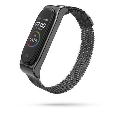 Ανταλλακτικό Λουράκι Milaneseband Xiaomi Mi Band 4/3 - Black (50256) - OEM