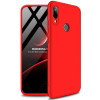 GKK Θήκη Hybrid Full Body 360° Huawei Y6 2019 - Red (51202)