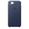Official Apple Δερμάτινη Θήκη iPhone 7 / 8 - Midnight Blue (MQH82ZM/A)