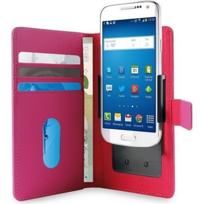 Puro Universal Θήκη Κινητών 4.7'' ιντσών Size L - Pink (UNIWALLET3-PNKL)